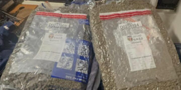 Ocupan 28 libras de marihuana en el AILA